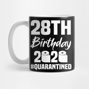 28th Birthday 2020 Quarantined Mug